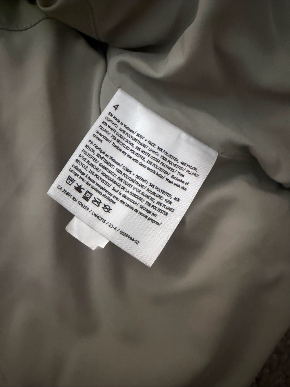 lululemon Wunder Puff Super-Cropped Vest - Picture 6 of 7